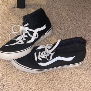 Vans shoes mids black